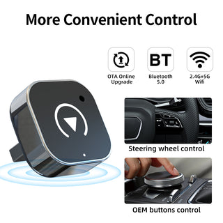 DriveLink – 2 in 1 Wireless CarPlay & Android Auto Adapter