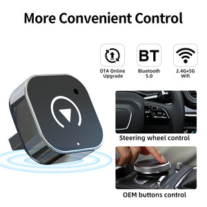 DriveLink – 2 in 1 Wireless CarPlay & Android Auto Adapter