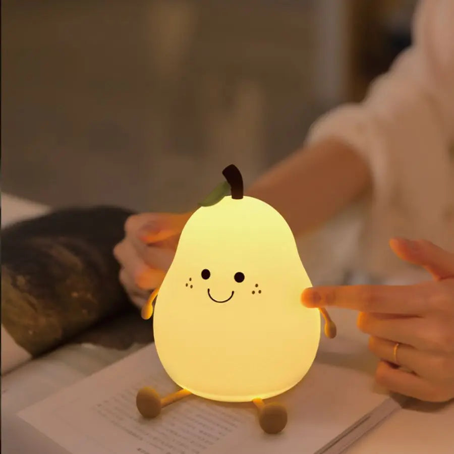 CuddleLight – Gentle Silicone Night Light for Kids, Rechargeable