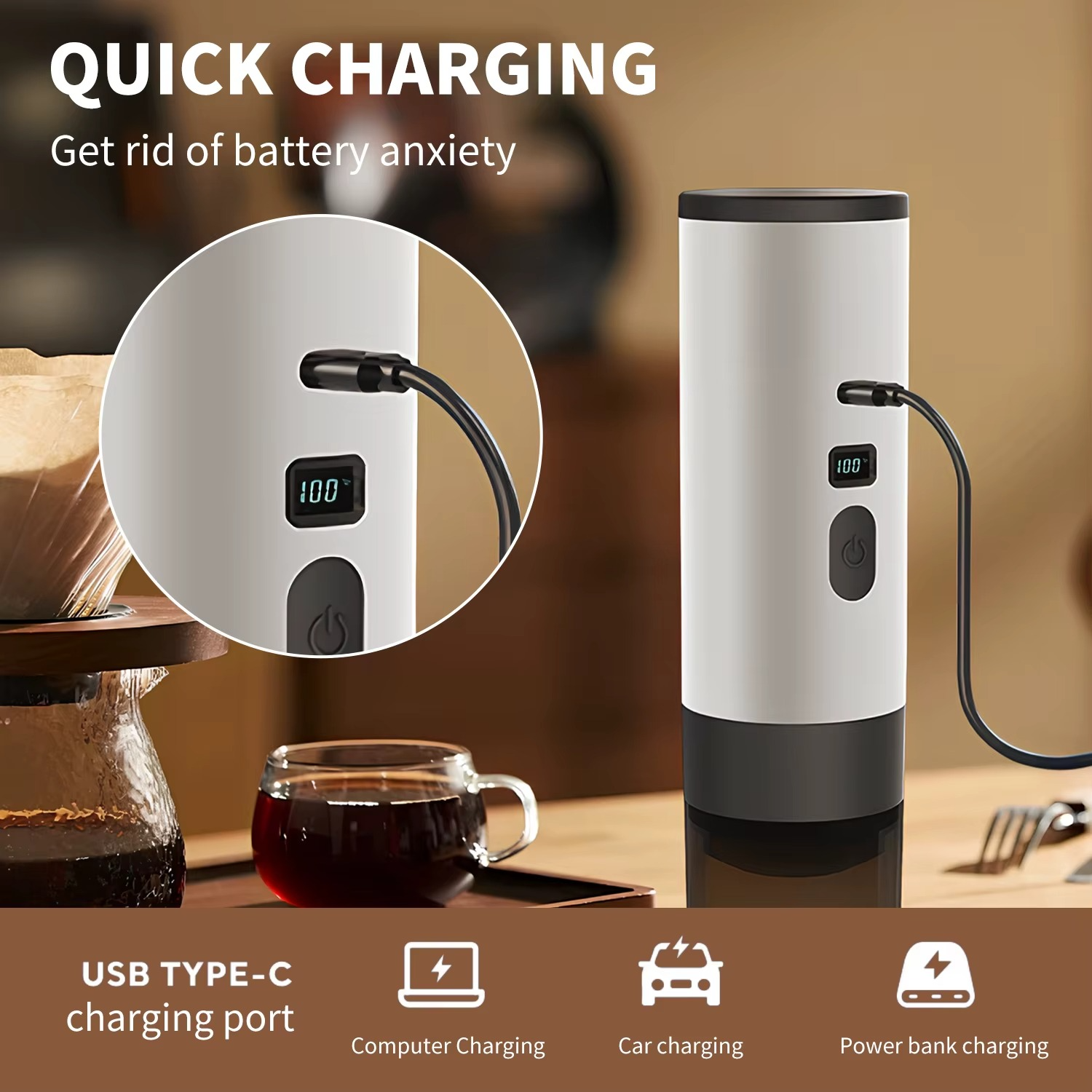 BrewGo – Portable Coffee Machine