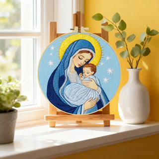 GraceStitch – Nativity Embroidery Kit for Faith-Inspired Crafting