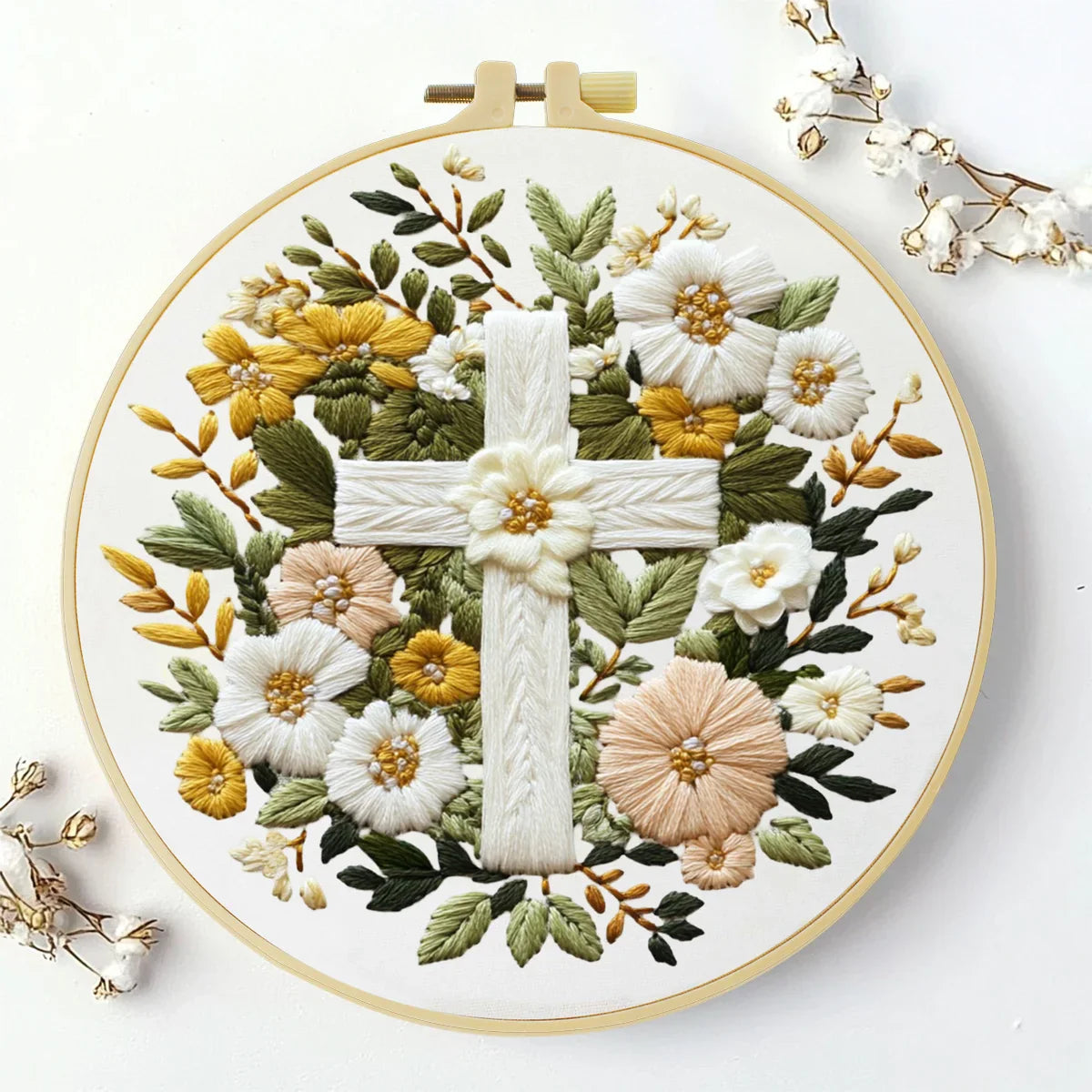 GraceStitch – Nativity Embroidery Kit for Faith-Inspired Crafting