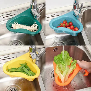 Kitchen Sink Drain Basket Rack