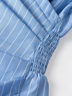 WrapStripe – Flattering Everyday Wrap Dress