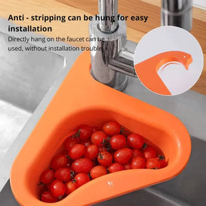 Kitchen Sink Drain Basket Rack