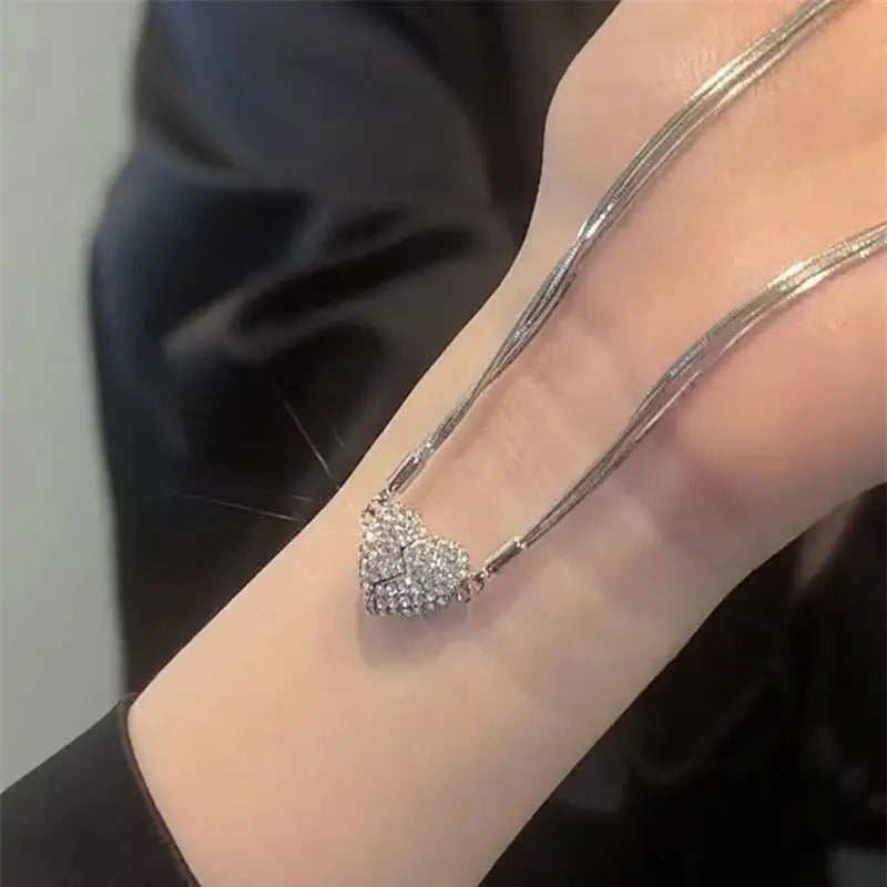 Last Day Promotion SAVE 50% OFF🔥Magnetic Love Patchwork Necklace marnetic