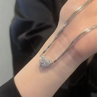 Last Day Promotion SAVE 50% OFF🔥Magnetic Love Patchwork Necklace marnetic