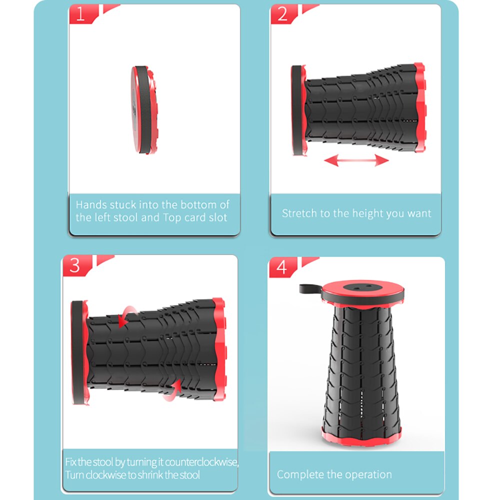 SnapSit – Compact Foldable Travel Stool