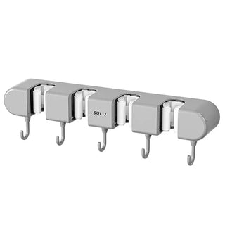 TidyGrip - Strong Mop Holder with Hooks