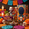 SkullElegance – Premium Decorative Art Glass Goblet