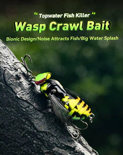 StrikeBug – Bionic Wasp Topwater Fishing Lure