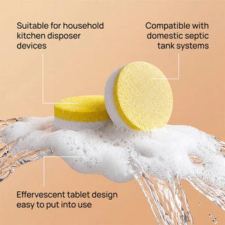 LemonScented - Garbage Disposal Cleaning Tablets