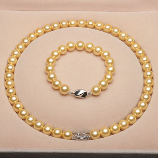 SeaLuxe – Deep Sea Shell Pearl Necklace