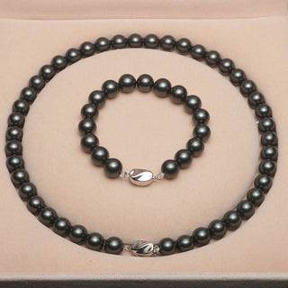 SeaLuxe – Deep Sea Shell Pearl Necklace