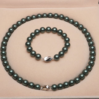 SeaLuxe – Deep Sea Shell Pearl Necklace