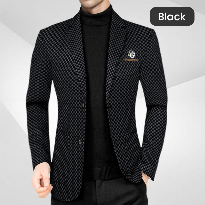 UrbanTailor – Men’s Slim-Fit Casual Suit Jacket