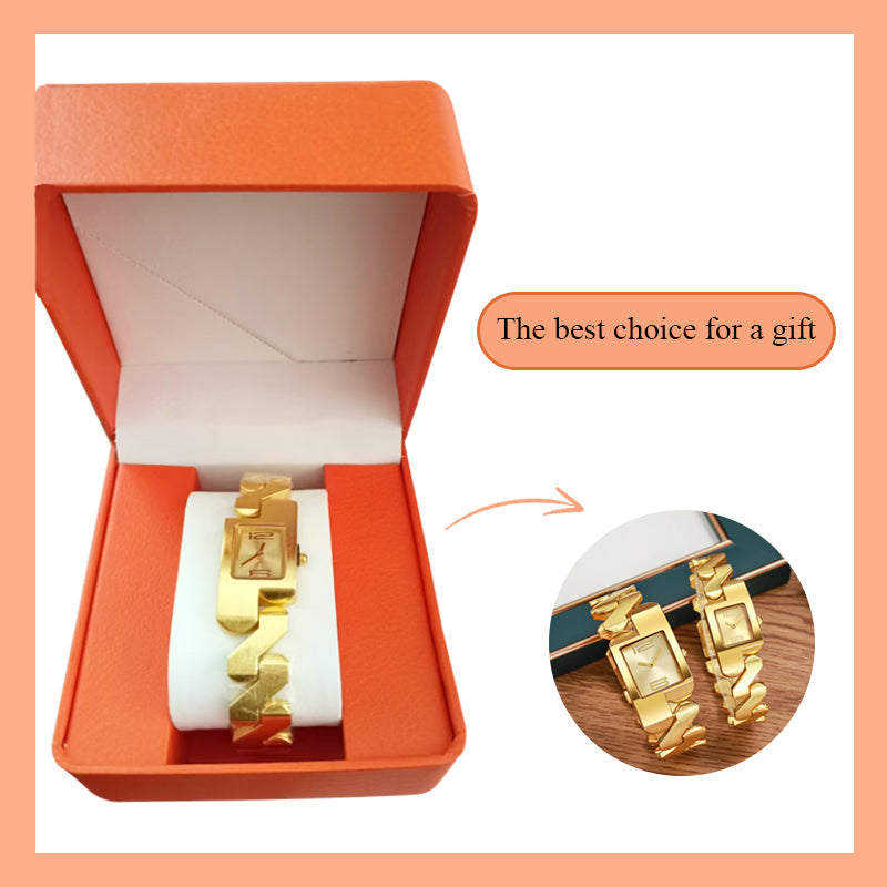 LuxeTime – Classic Vintage Gold Watch