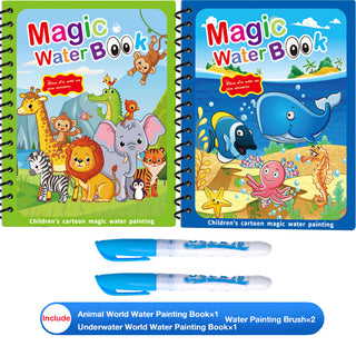 AquaCreate – Reusable Magic Water Painting Book