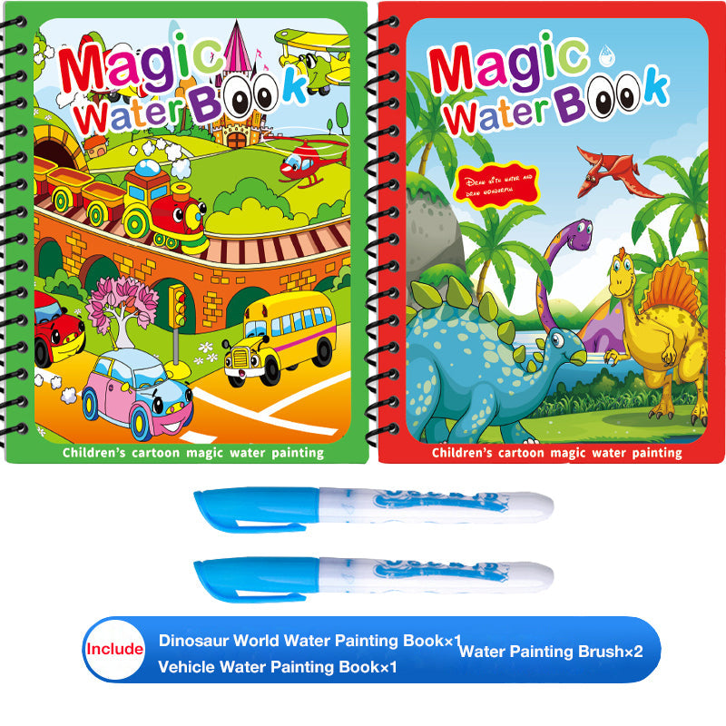 AquaCreate – Reusable Magic Water Painting Book