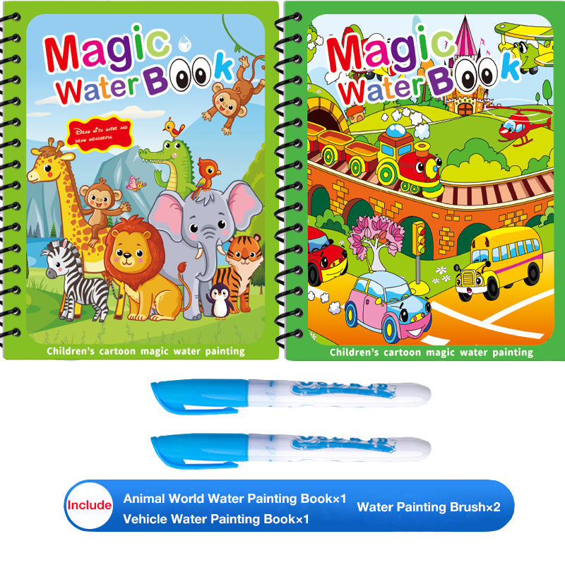 AquaCreate – Reusable Magic Water Painting Book