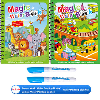 AquaCreate – Reusable Magic Water Painting Book