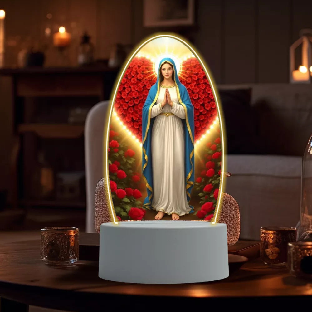 DivineGlow – Jesus 3D Night Lamp & Religious Gift