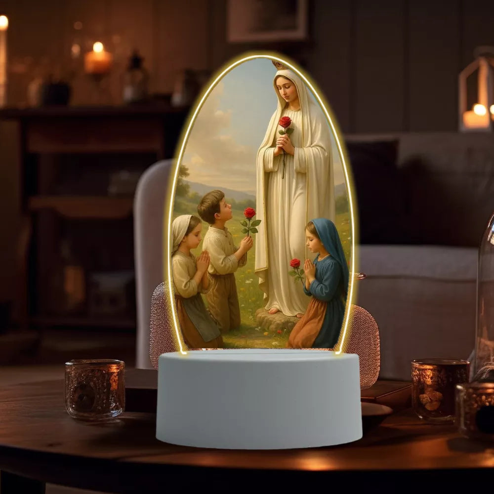 DivineGlow – Jesus 3D Night Lamp & Religious Gift