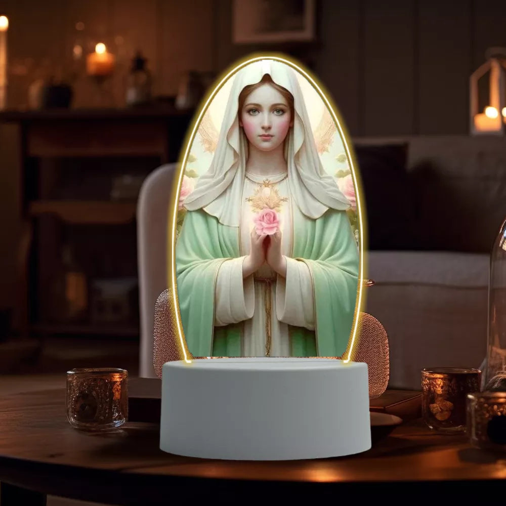 DivineGlow – Jesus 3D Night Lamp & Religious Gift