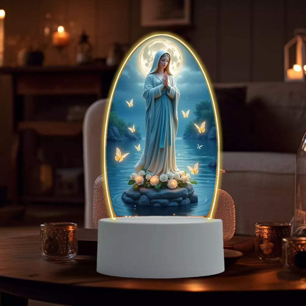DivineGlow – Jesus 3D Night Lamp & Religious Gift