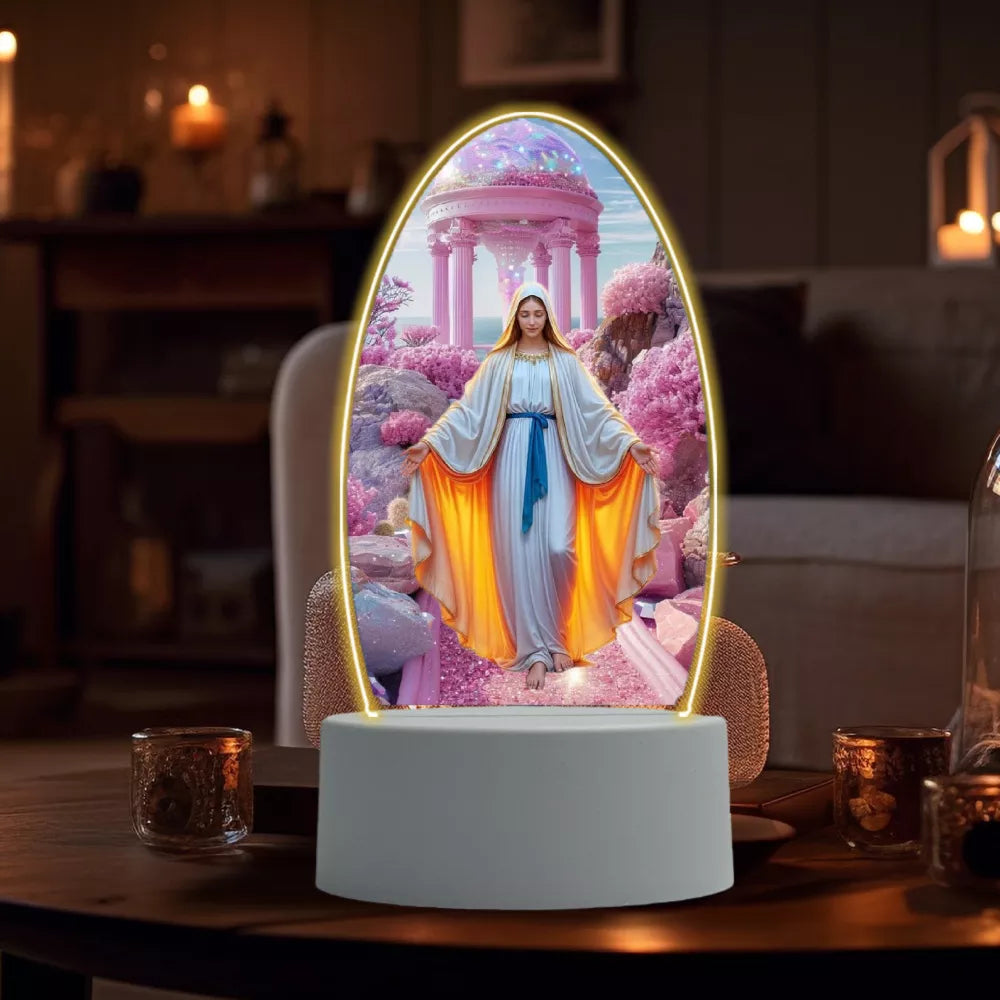 DivineGlow – Jesus 3D Night Lamp & Religious Gift