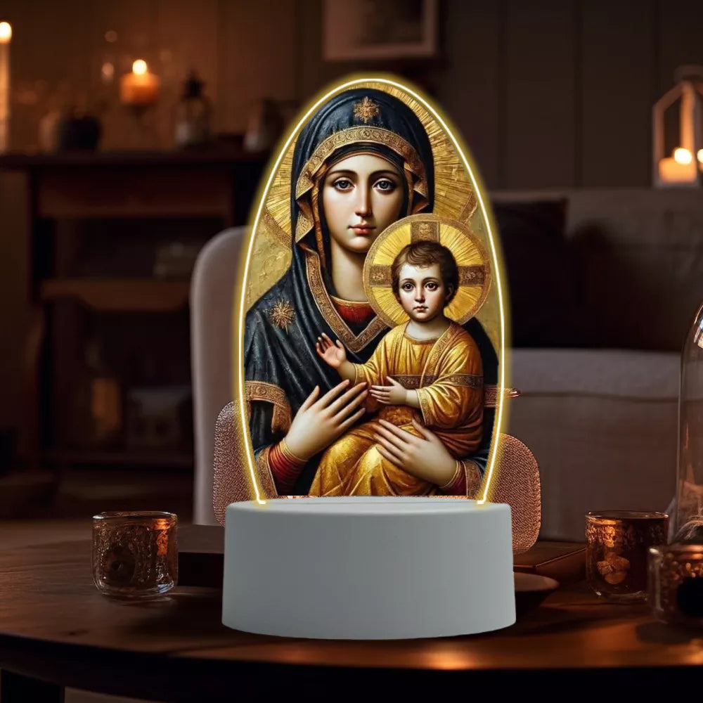 DivineGlow – Jesus 3D Night Lamp & Religious Gift