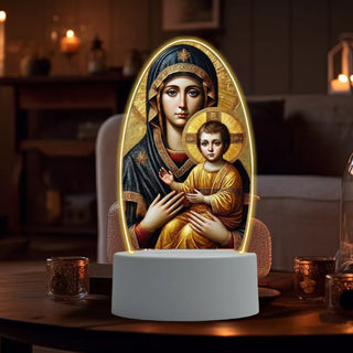 DivineGlow – Jesus 3D Night Lamp & Religious Gift