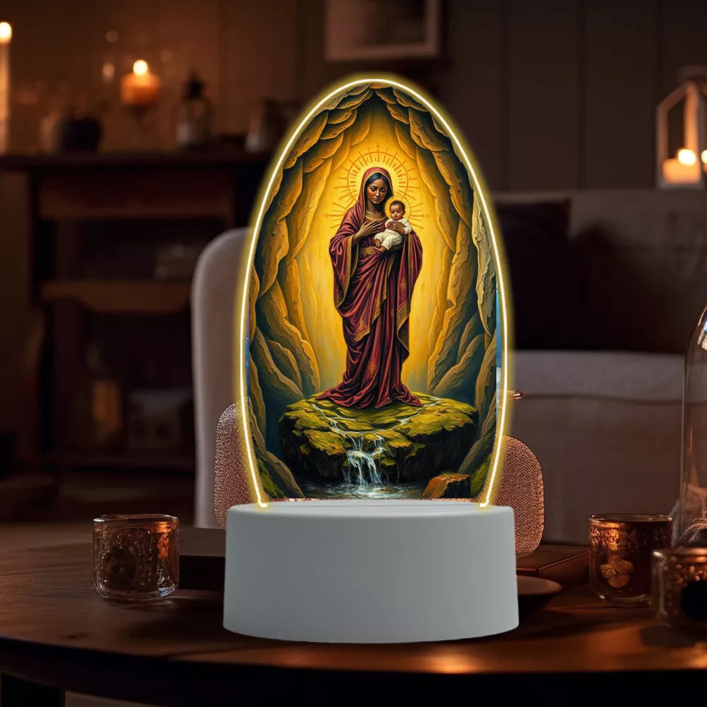 DivineGlow – Jesus 3D Night Lamp & Religious Gift