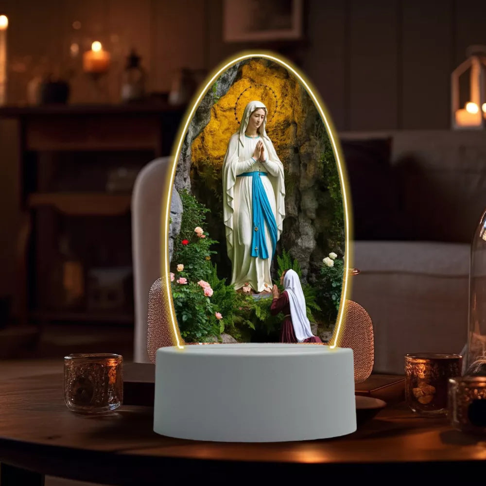 DivineGlow – Jesus 3D Night Lamp & Religious Gift