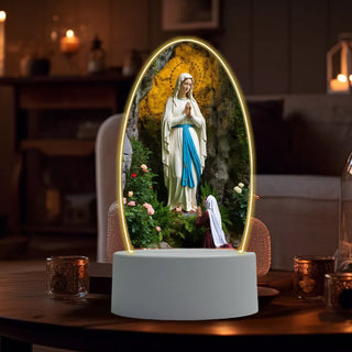 DivineGlow – Jesus 3D Night Lamp & Religious Gift