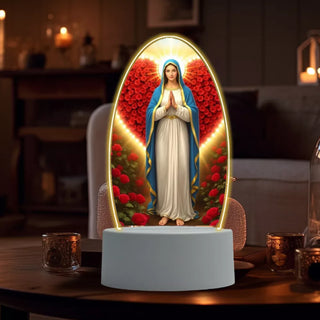 DivineGlow – Jesus 3D Night Lamp & Religious Gift