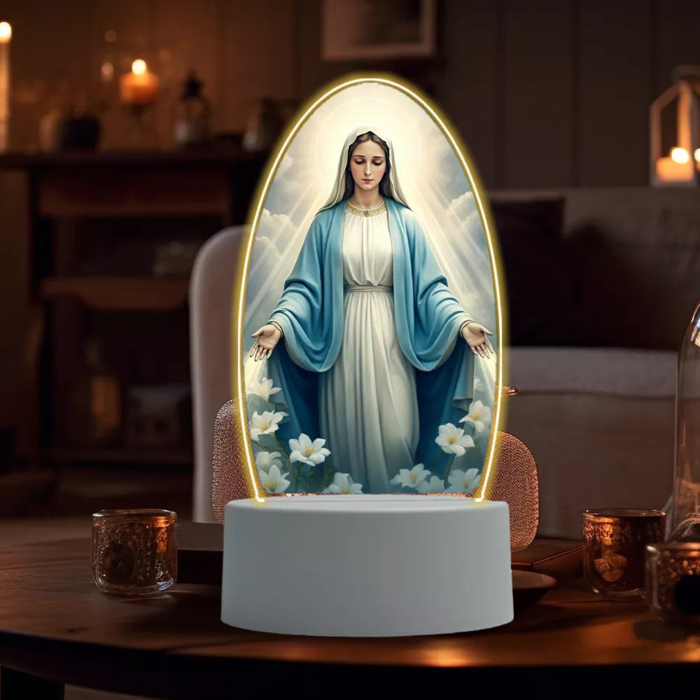 DivineGlow – Jesus 3D Night Lamp & Religious Gift