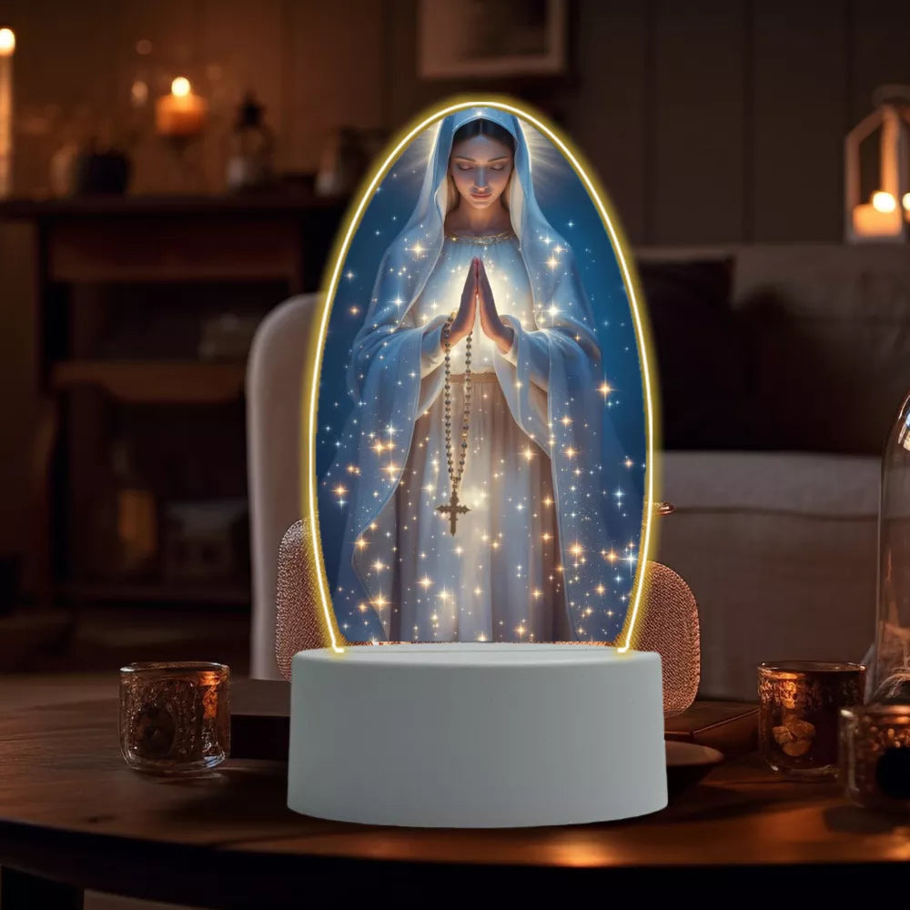 DivineGlow – Jesus 3D Night Lamp & Religious Gift