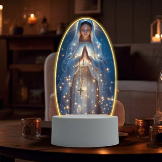 DivineGlow – Jesus 3D Night Lamp & Religious Gift