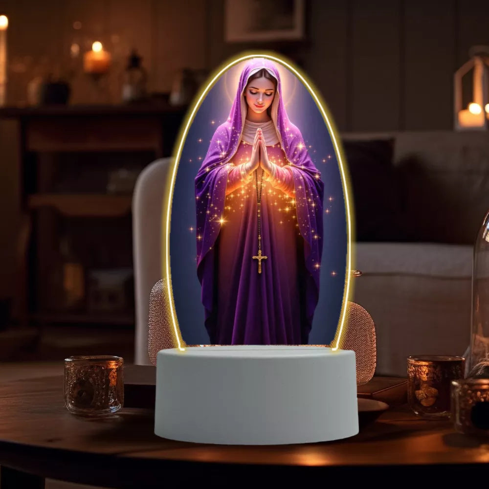DivineGlow – Jesus 3D Night Lamp & Religious Gift
