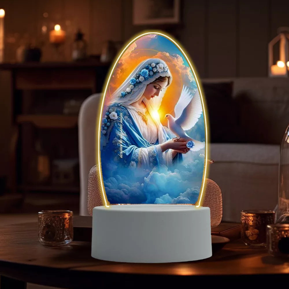 DivineGlow – Jesus 3D Night Lamp & Religious Gift