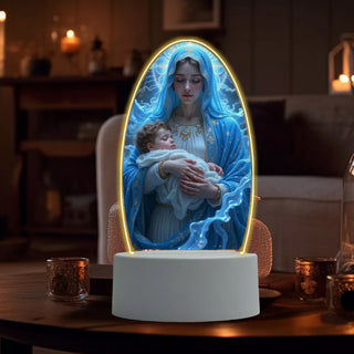 DivineGlow – Jesus 3D Night Lamp & Religious Gift