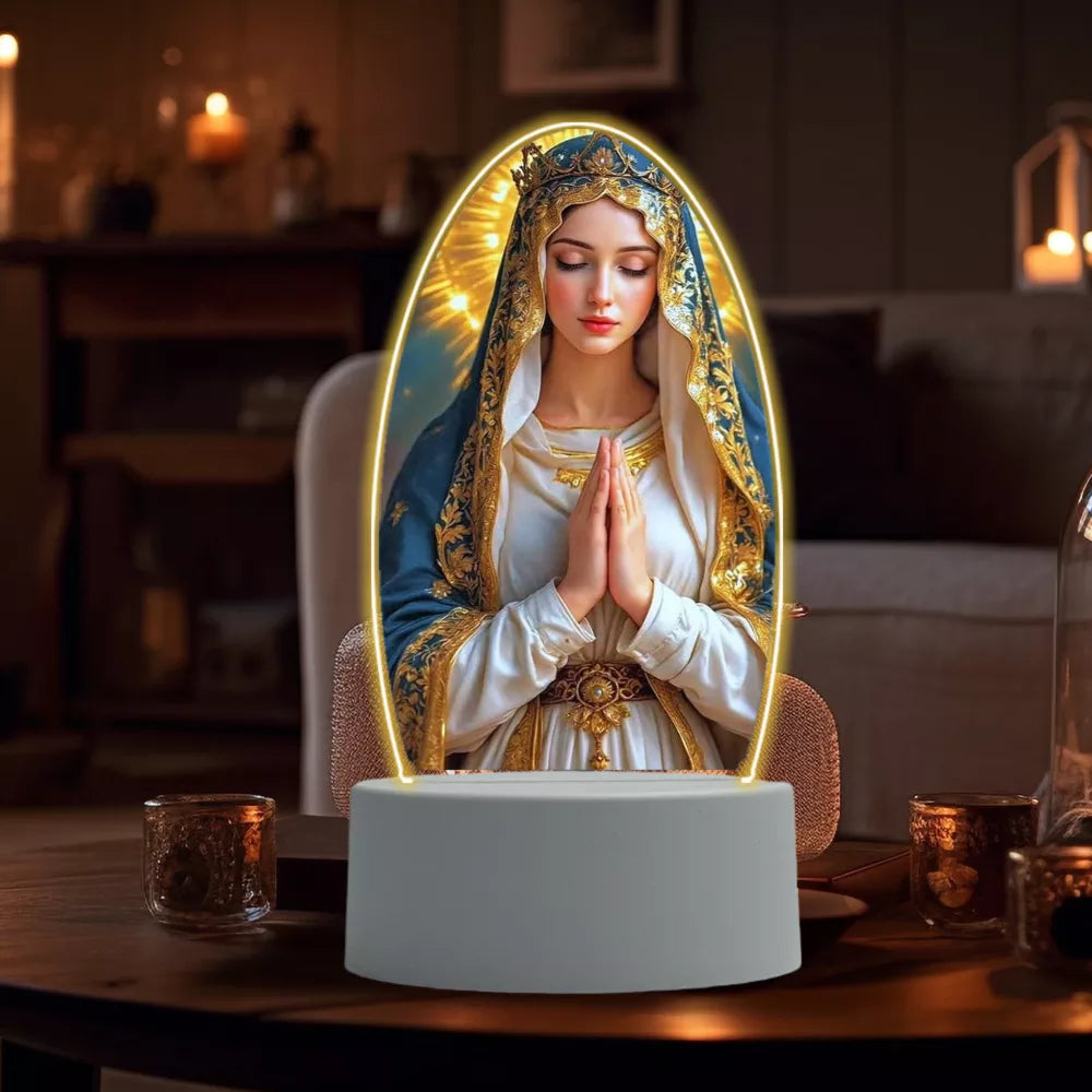 DivineGlow – Jesus 3D Night Lamp & Religious Gift