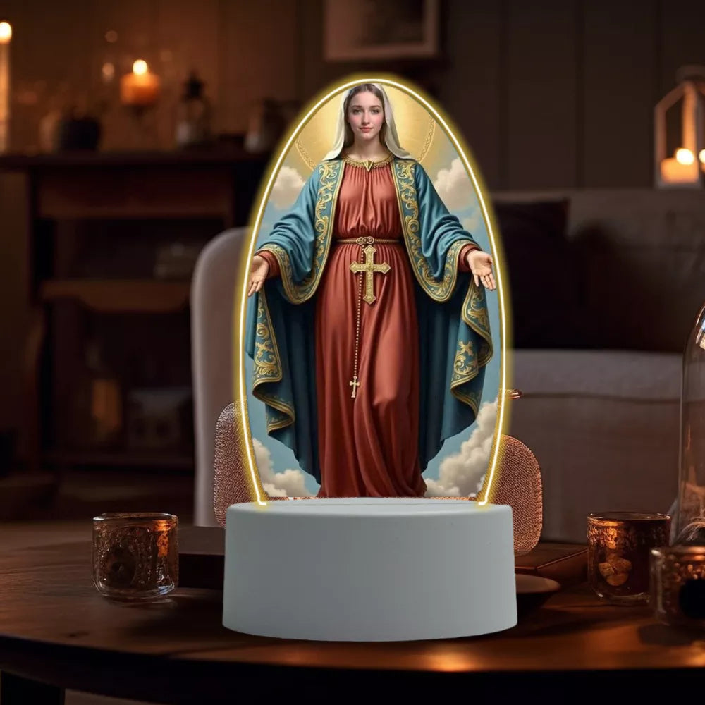 DivineGlow – Jesus 3D Night Lamp & Religious Gift