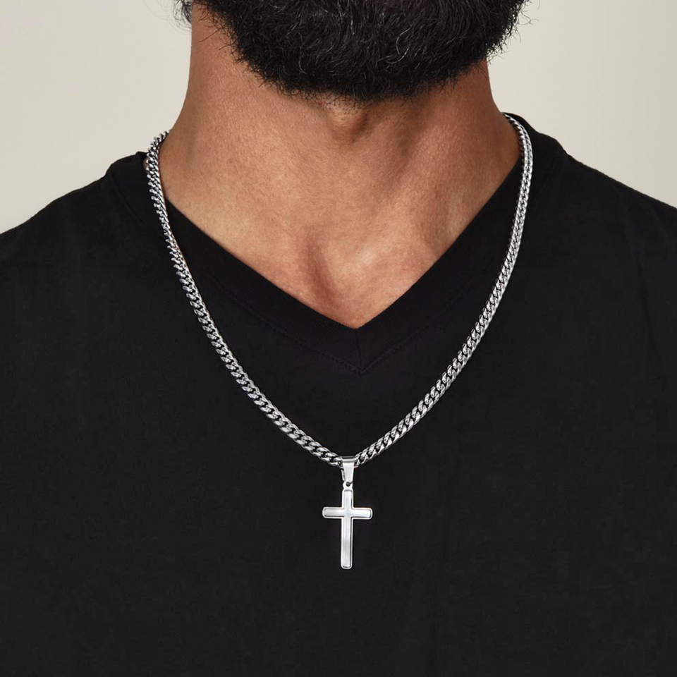 FaithBond – To My Son Cross Necklace