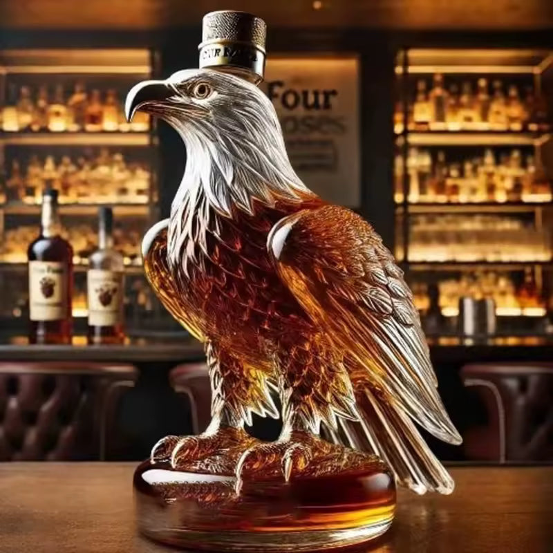 Eagle Whiskey Bottle