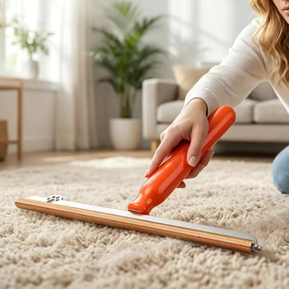 FurRake - Premium Pet Hair Carpet Comb