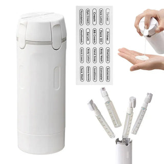 PackSmart | All-in-One Refillable Travel Bottle Kit