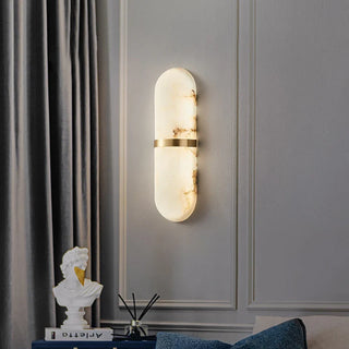 NordicGlow – Modern Marble Wall Sconce
