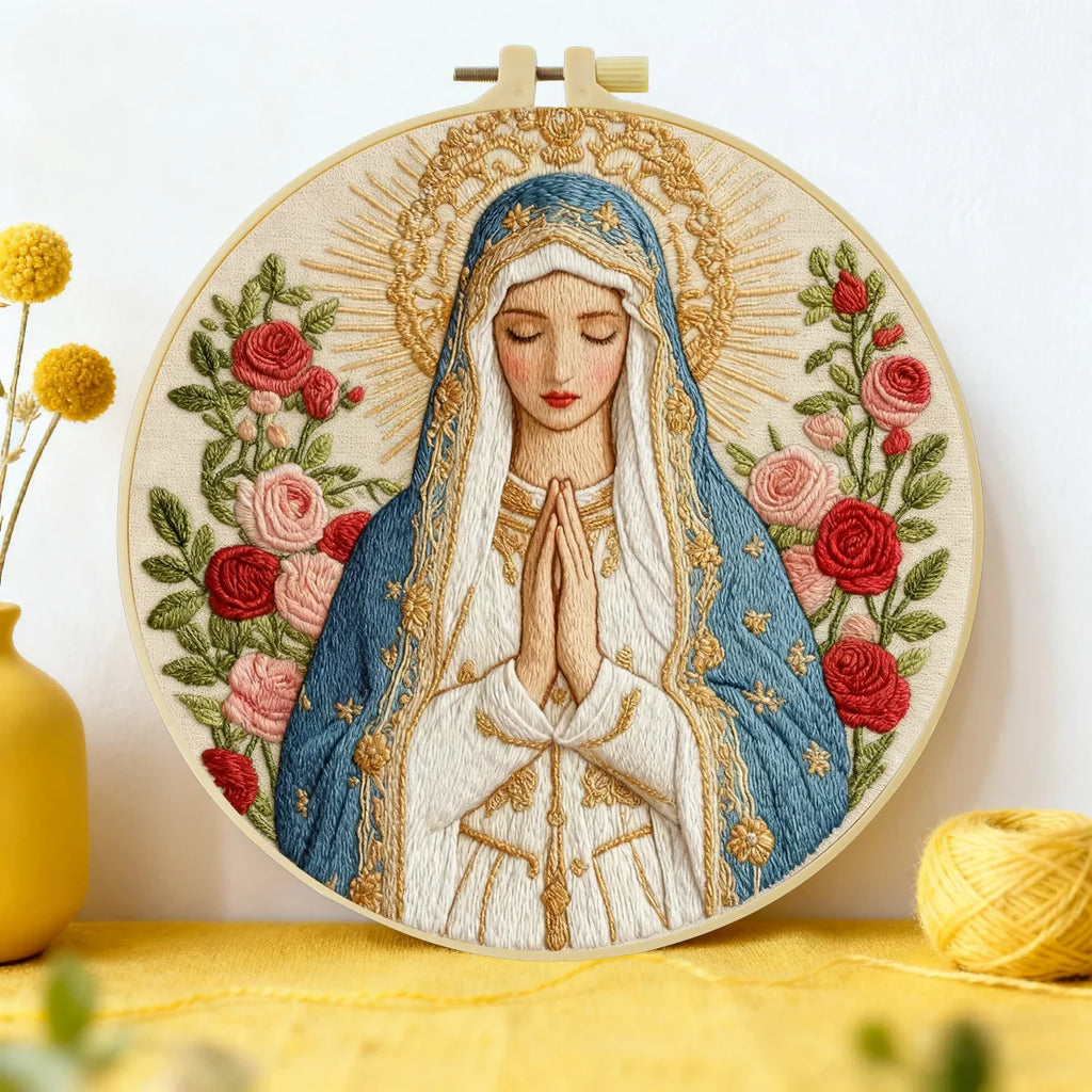 GraceStitch – Nativity Embroidery Kit for Faith-Inspired Crafting